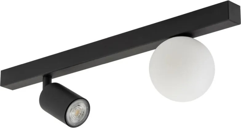 TK LIGHTING 10000 VOX Modern Mennyezeti Lámpa Fehér, Fekete G9, GU10 IP20