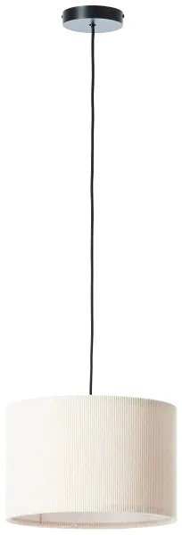 Brilliant - Csillár zsinóron TONY 1xE27/20W/230V átm. 35 cm krémes