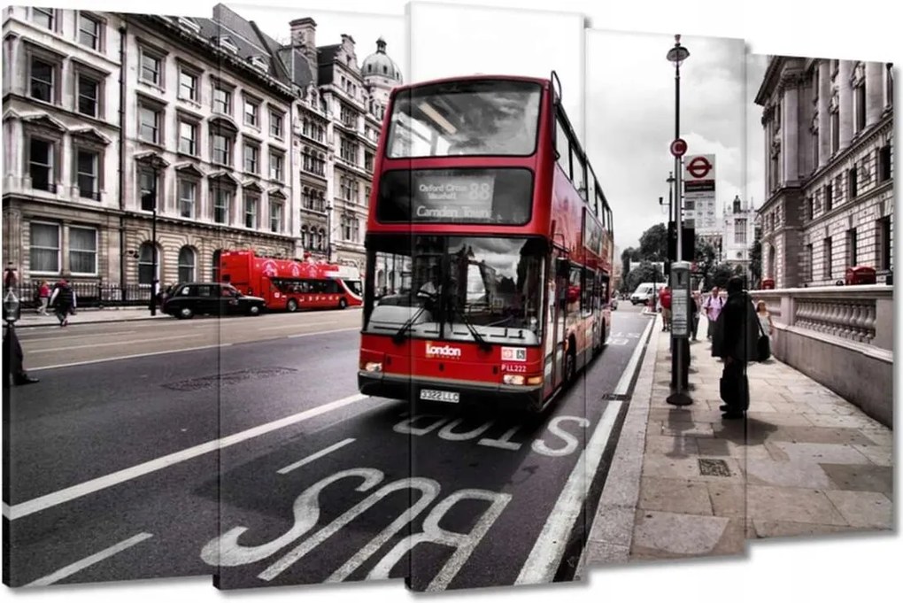 Festmények 150x95 Érdekes londoni busz