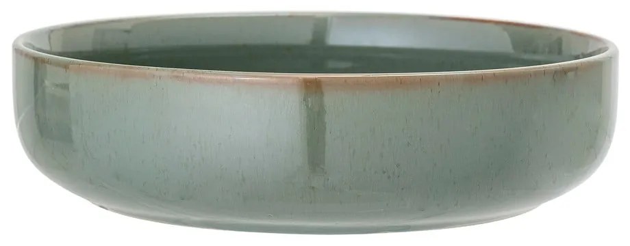 Pixie zöld agyagkerámia szervírozó tál, ø 24 cm - Bloomingville