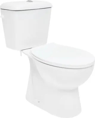 Ceramia Multi Eur wc kombinált fehér fényes felülettel alsó kifolyással EUR960NEW