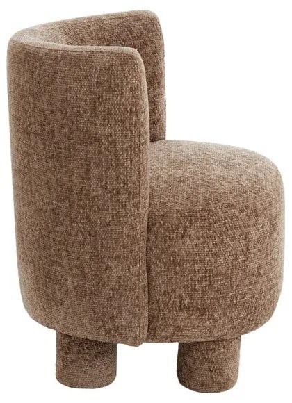 Sötétbarna fotel Kamova – Light & Living