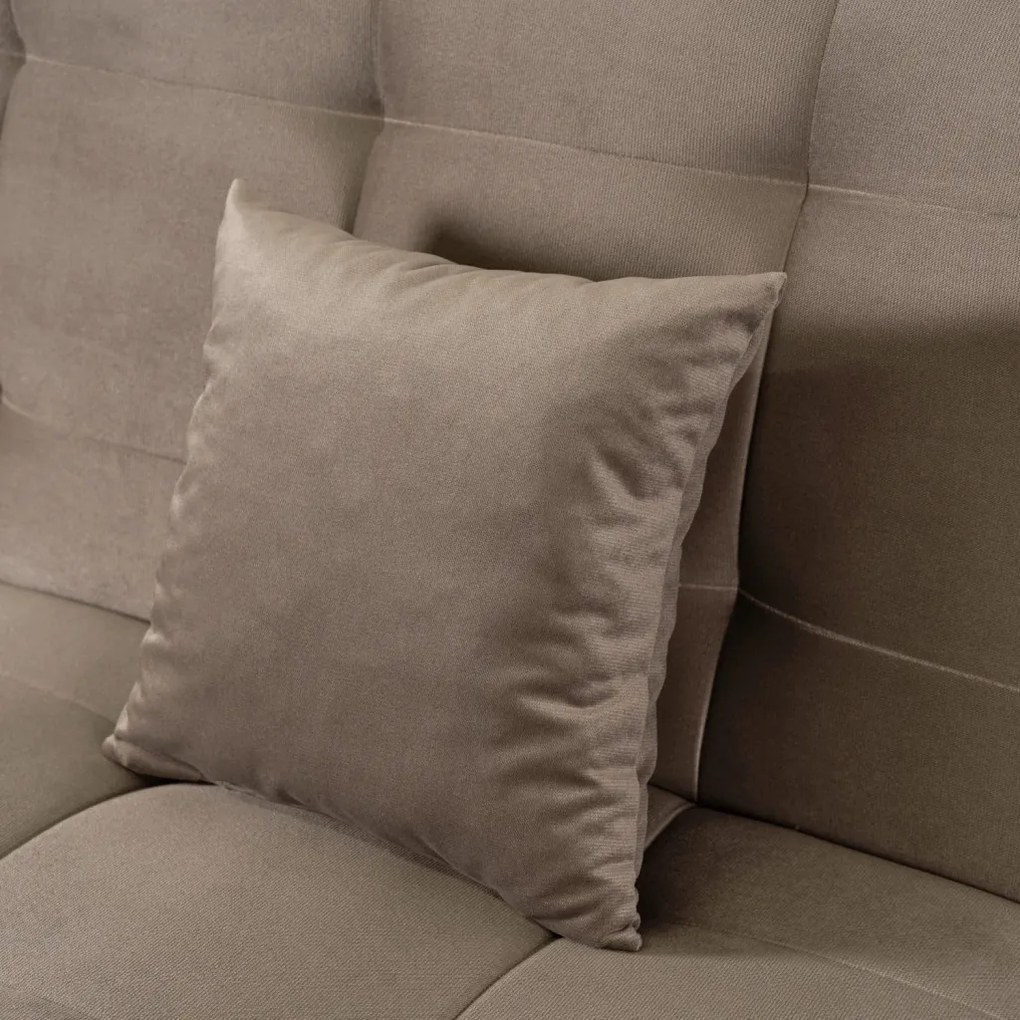 Kihúzható kanapé bézs színben – LIMA