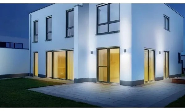 Steinel 078713- LED Kültéri fali lámpa L 930 LED/9,3W/230V IP44 antracit