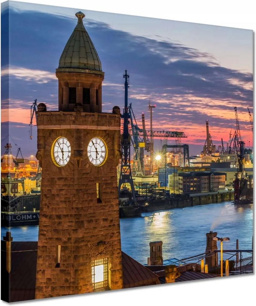 Festmények 30x30 Kilátás Tájkép