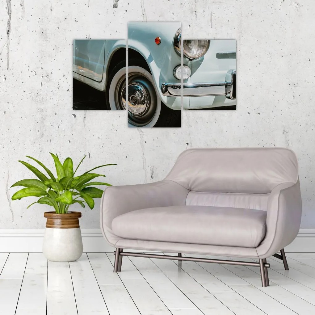 Kép - Fiat retro autó (90x60 cm)