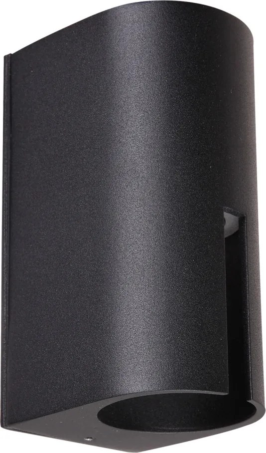 ITALUX 603-BK-9 ROVIGO Modern Kültéri Fali Lámpa Fekete LED IP44