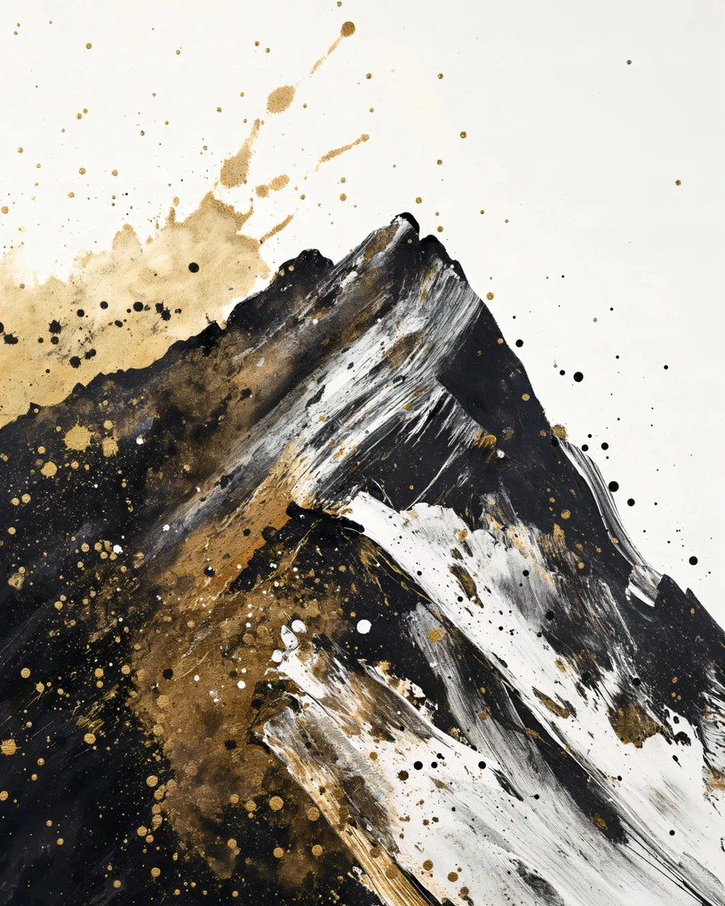 Poszter 40x50cm Arany csúcsok