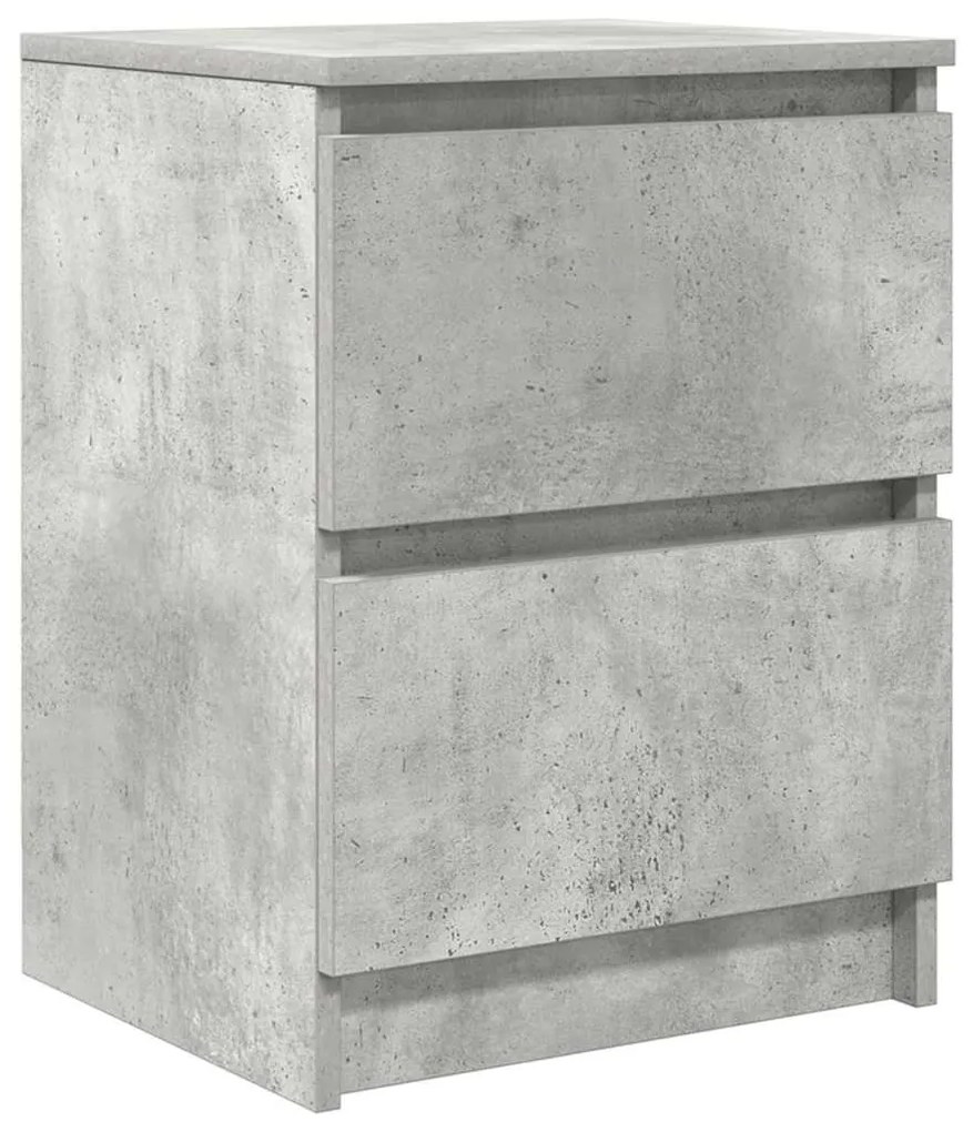 betonszürke szerelt fa TV-szekrény 40x35x54 cm
