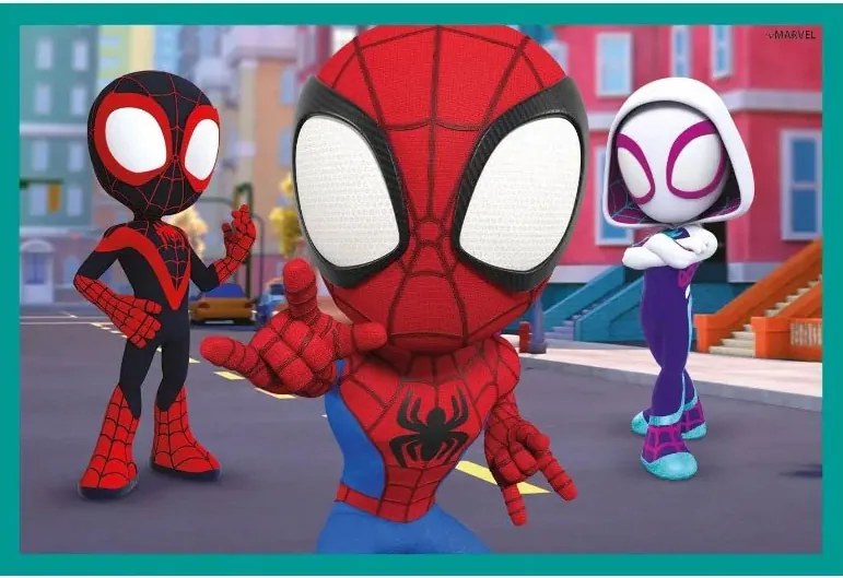 Pókember Spidey mesekocka 6 db-os Clementoni