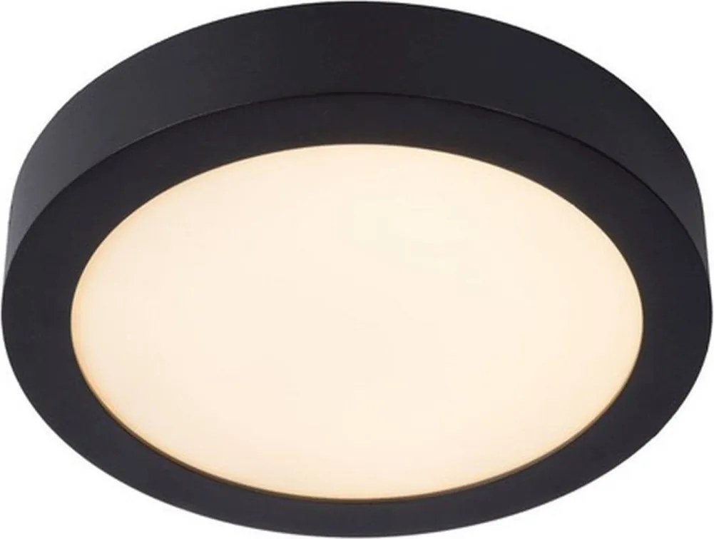 LUCIDE 28116-24-30 BRICE Kerek Mennyezeti Lámpa Fekete LED IP20