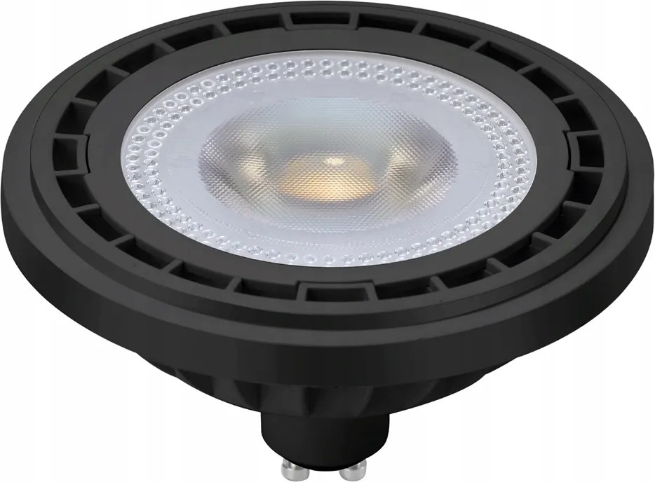 Izzó AR111 12W GU10 3000K fekete