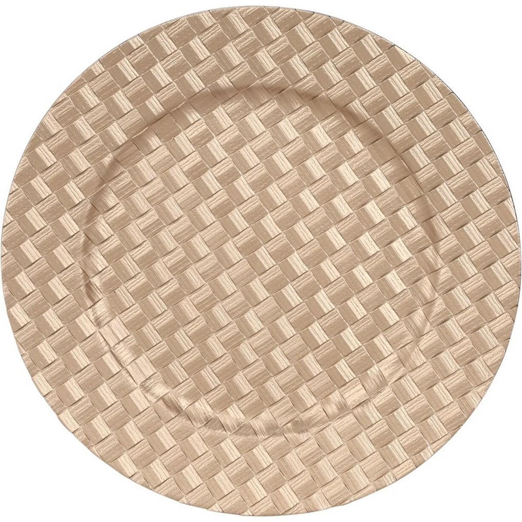 Golden Weaving tányéralátét, 33 cm