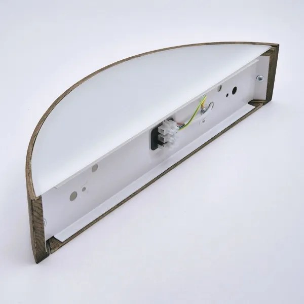 Brilagi - LED fali lámpa CARVALHO 1xE27/60W/230V tölgy-dió