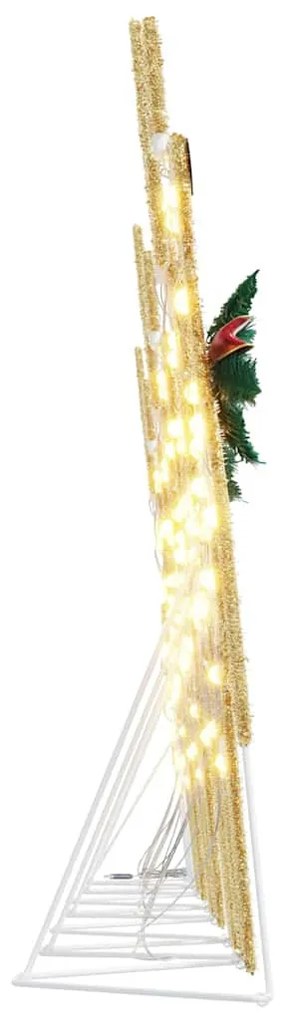 LED rénszarvasok 7 pcs Arany szövet