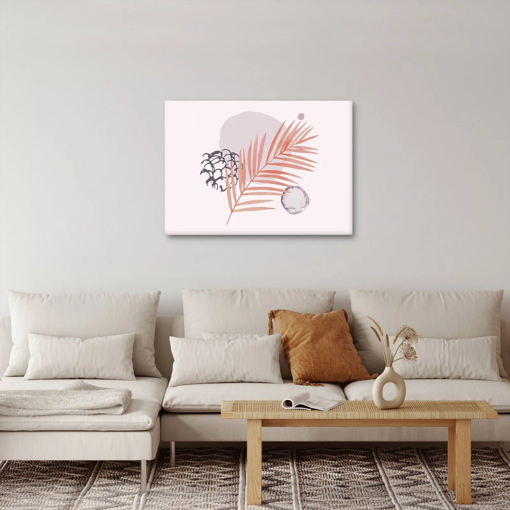 Kép - Lila minimalizmus N⁰3 (70x50 cm)