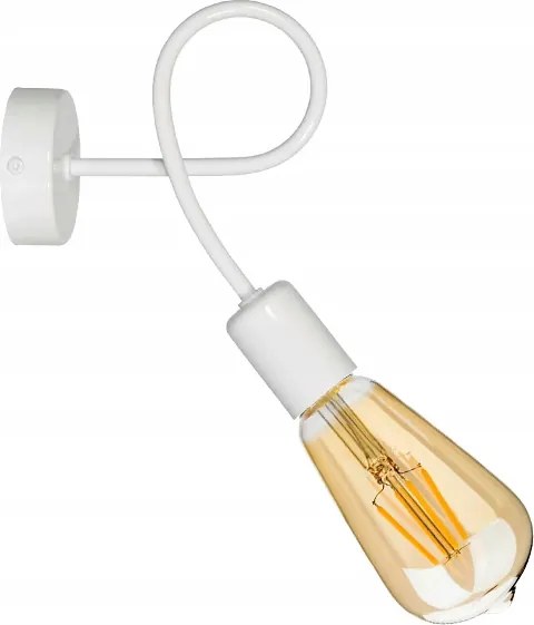 Fali lámpa göndör drót Loft Edison 1x E27