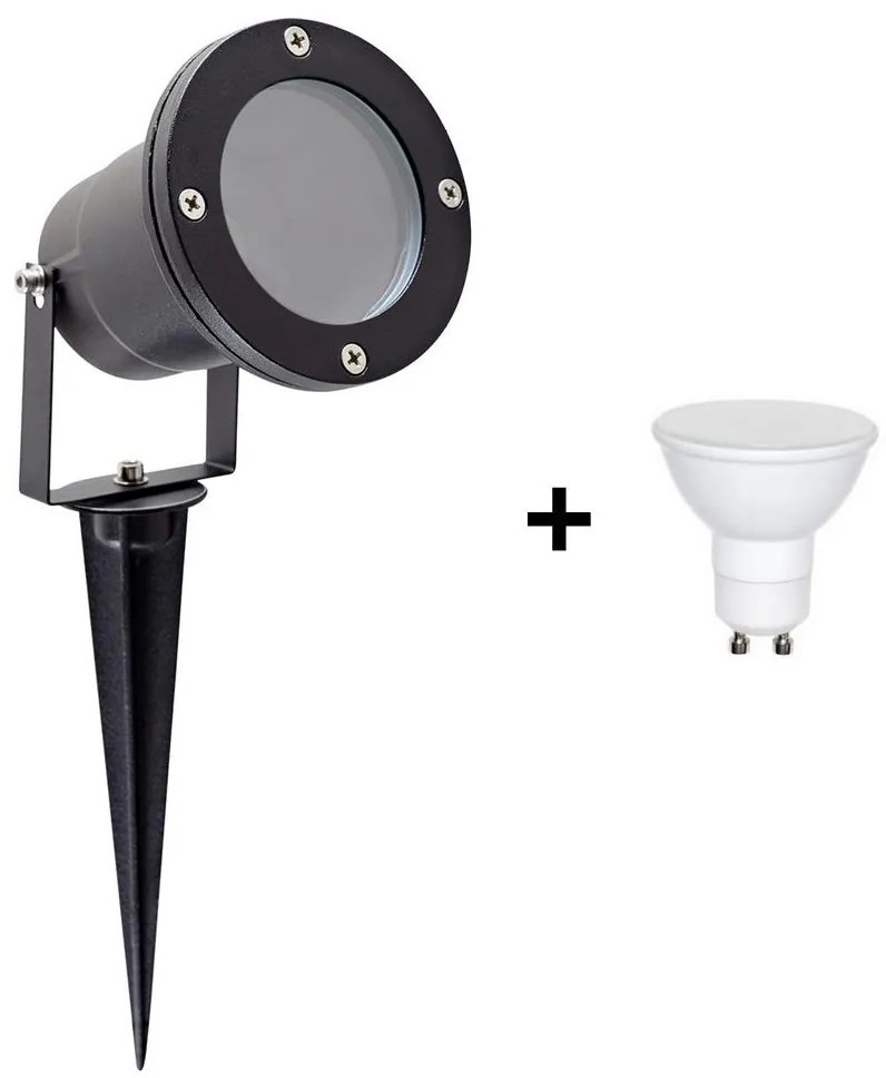 LED Kültéri lámpa BLAKE 2 GU10/6W/230V IP65