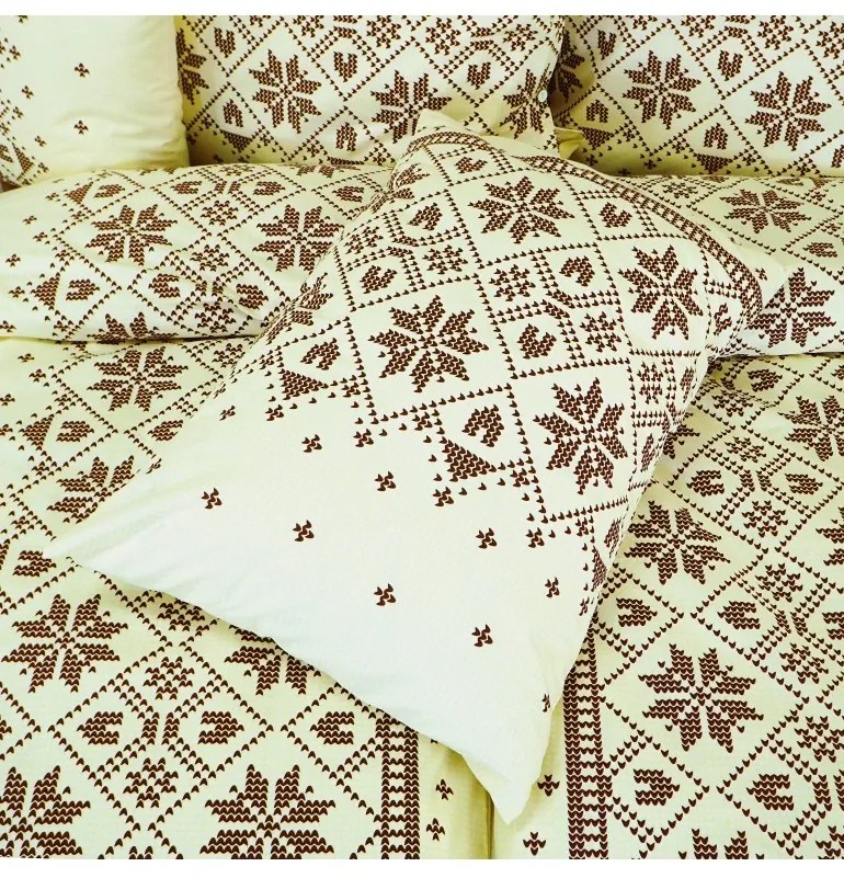 EMI Etno ágyneműhuzat, A standard egyszemélyes ágy szett tartalma: 1x 140x200 + 1x 70x90