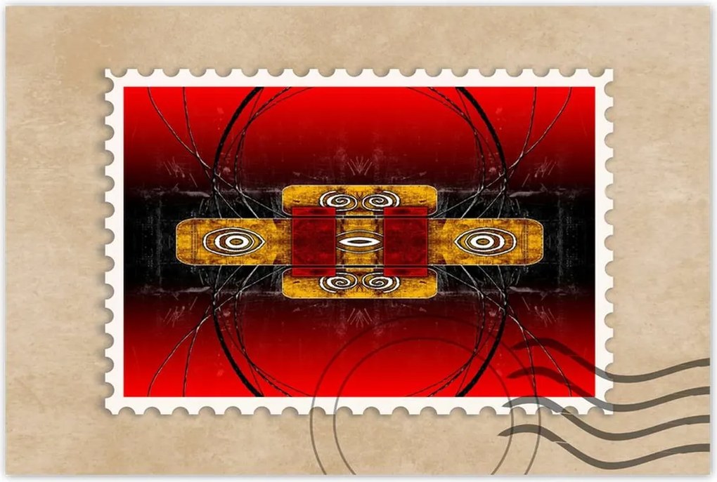 Poszterek 120x80 Kör alakú fantázia