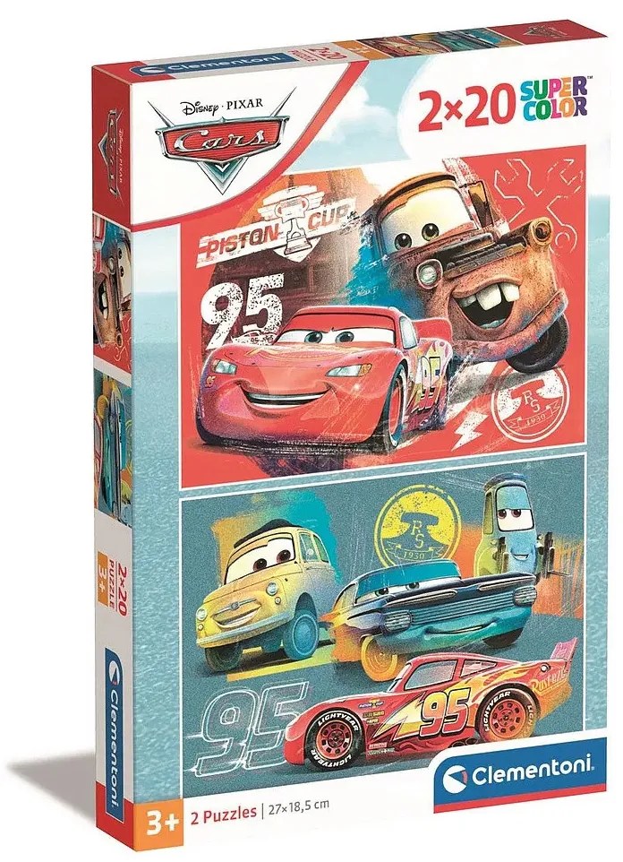 Disney Verdák Ramone 2x20 db-os puzzle Clementoni
