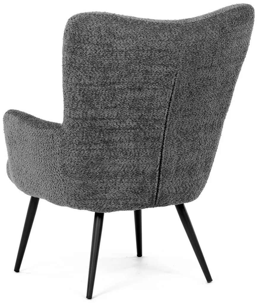 Fülkés fotel GREY2, szürke