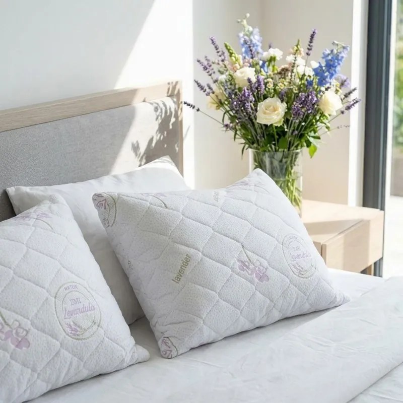 EMI Lavender antiallergén steppelt párna 70 x 90 cm 1+1 INGYEN