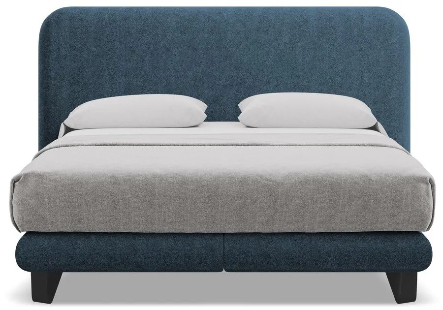 Kék boxspring ágy 180x200 cm Ilima – Makamii