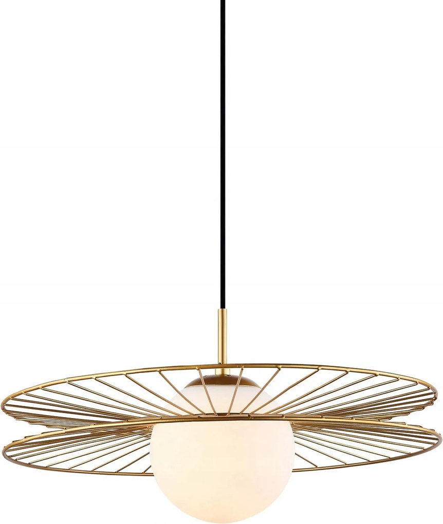 Mennyezeti lámpa lógó arany csillár étkező nappali asztal fölé Sandy XX