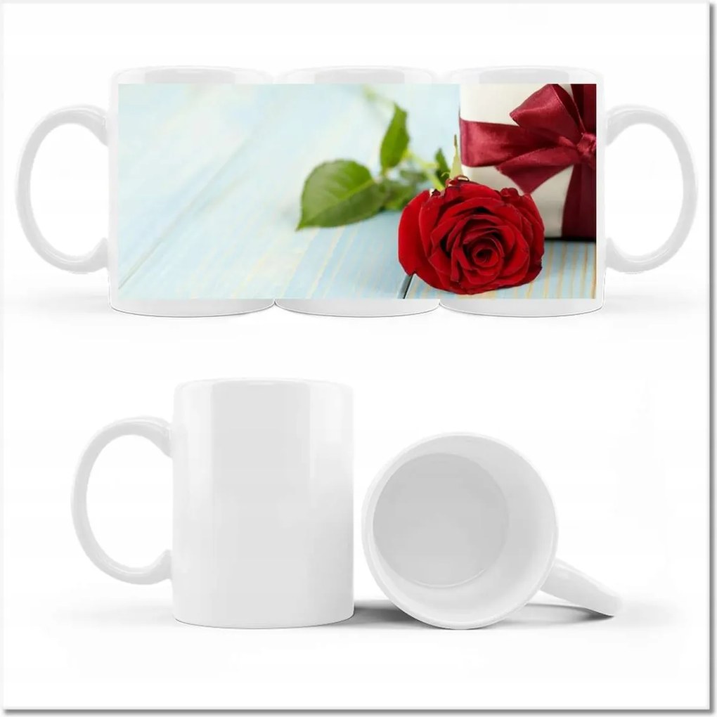 Nőnapi nyomott mintás bögre Ajándék Love