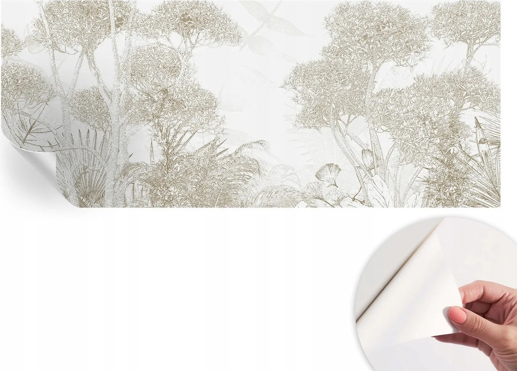 Öntapadós fotótapéta Trópusi növényzet 250x104 cm