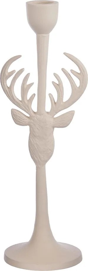 FOREST GLADE gyertyatartó szarvas 27 cm
