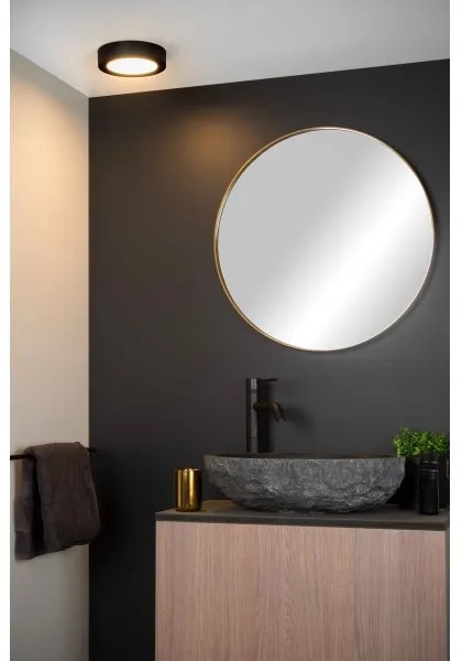 Lucide 28116/18/30 - BRICE LED fürdőszobai lámpa LED/12W/230V IP44 fekete