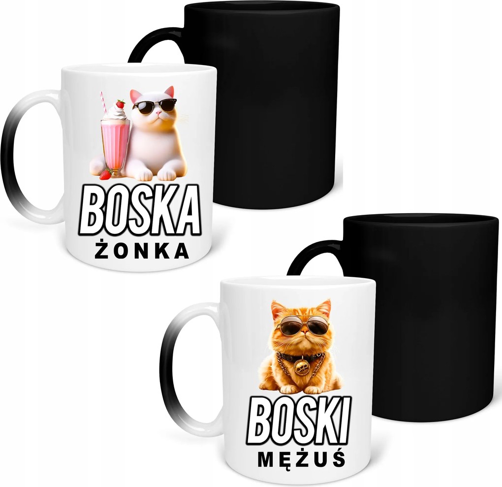 Vicces Mágikus Bögre Szett Férj Feleség Ajándék Esküvő Évforduló