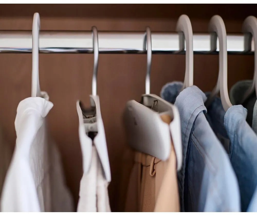 Műanyag vállfa szett nadrágokhoz 2 db-os Orderly – Joseph Joseph