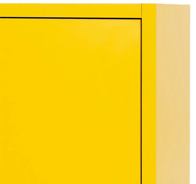 Boxie 1 ajtós fali szekrény 40x40x37 cm sárga