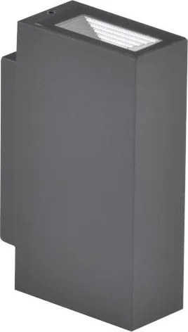 POLUX 319814 ORLEAN Modern Kültéri Fali Lámpa Grafit LED IP44