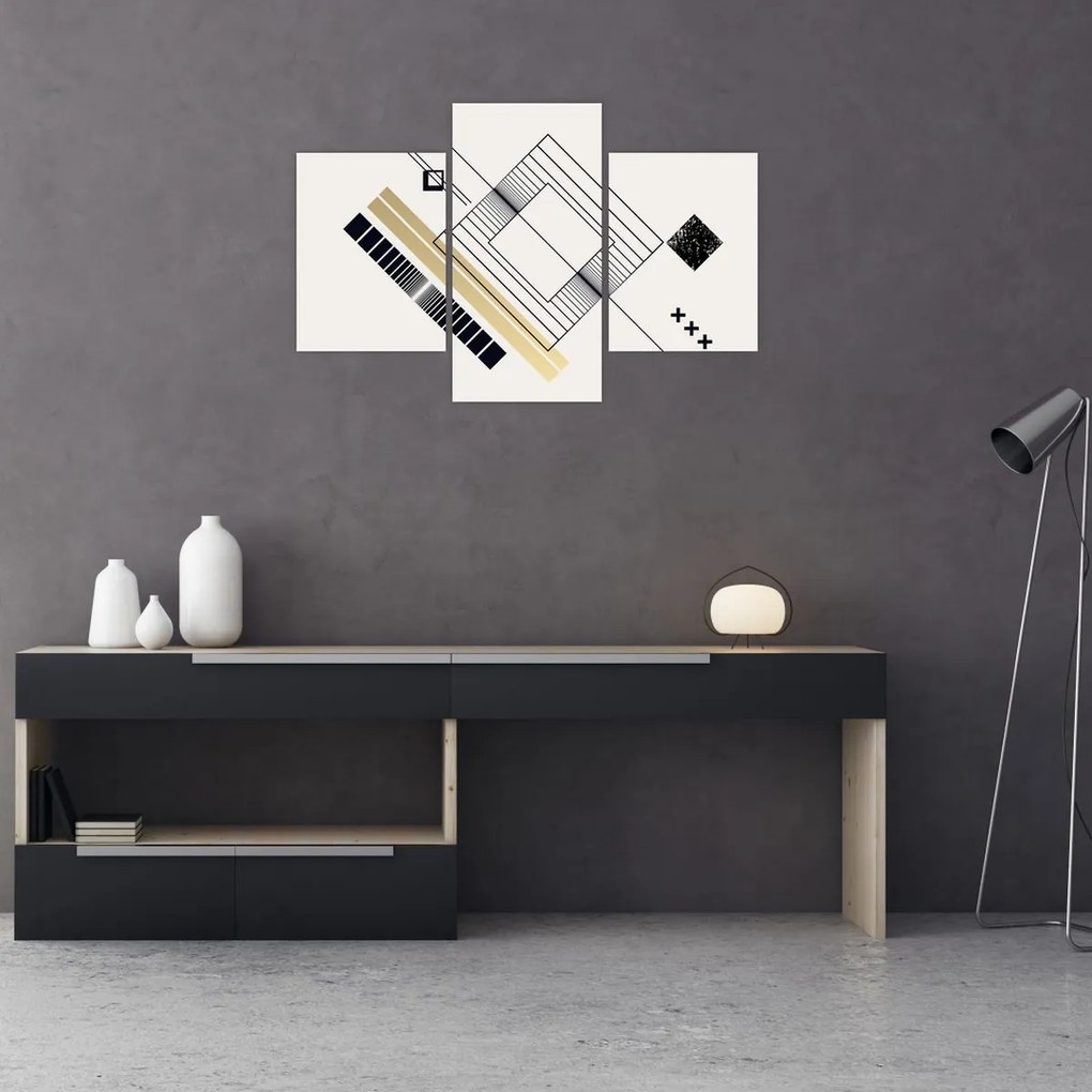 Kép - Geometriai formák N⁰6 (90x60 cm)