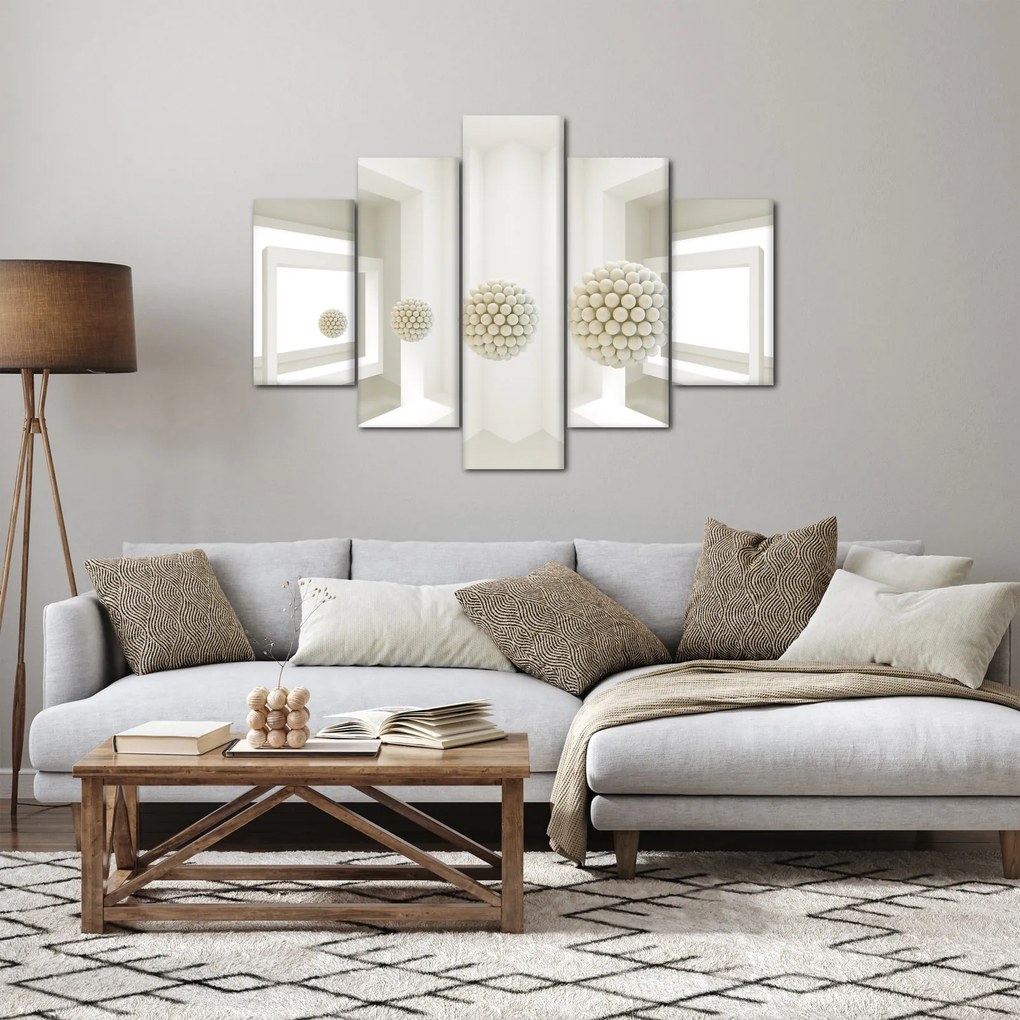 Kép - Kilátás belülre - absztrakt (150x105 cm)