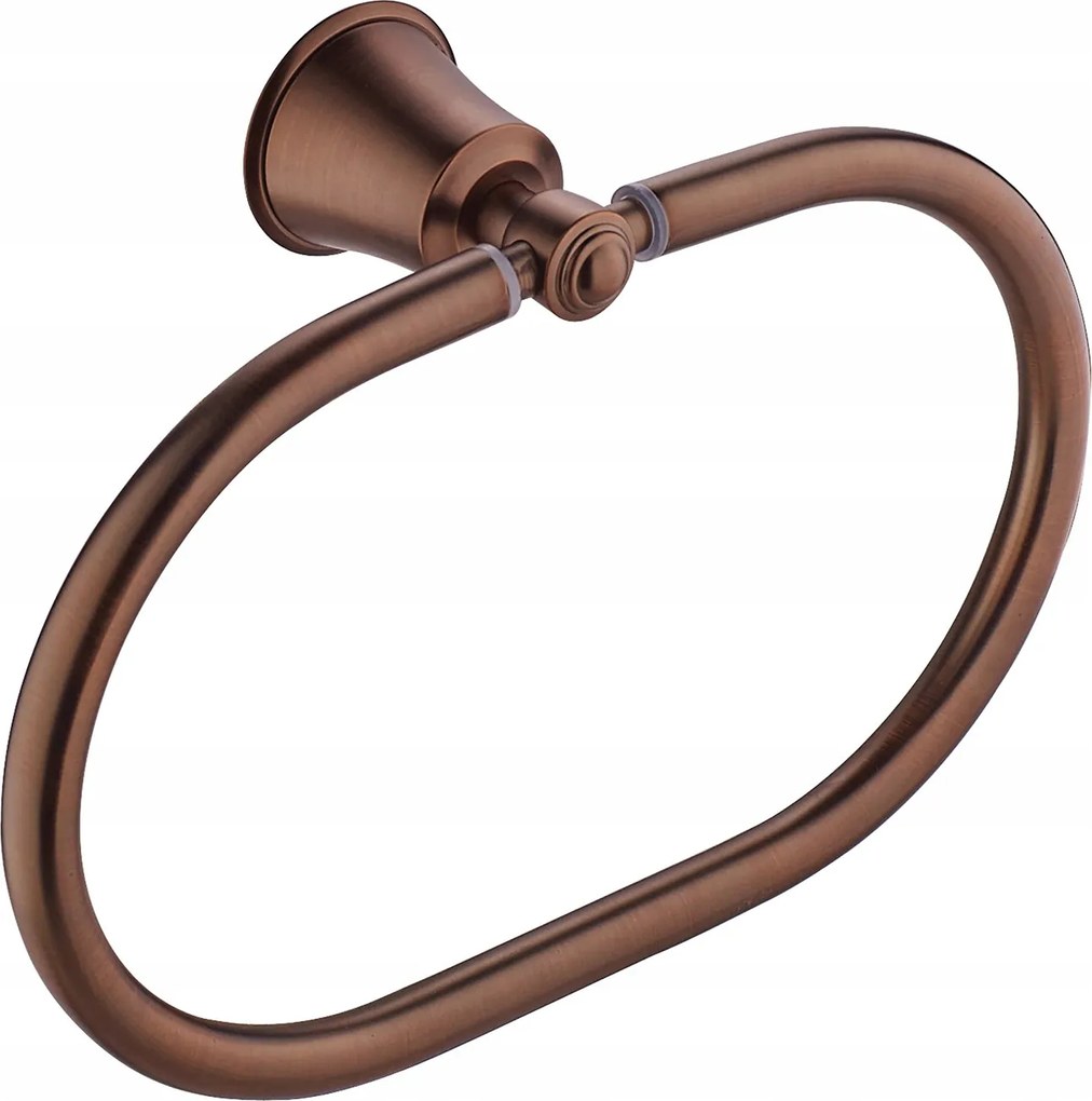 Törölközőtartó Akasztó Antik Réz Sárgaréz