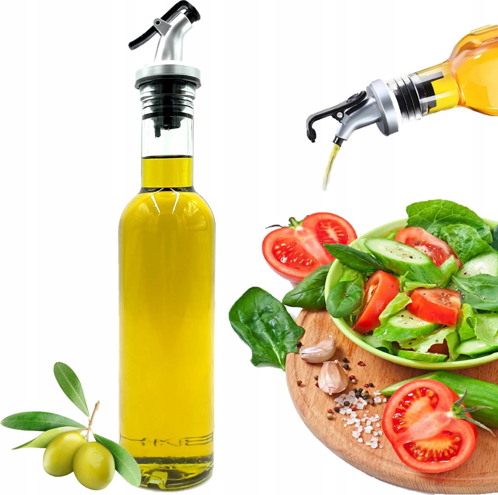 Üvegpalack Kiöntő Adagoló Olaj Bor Ecet