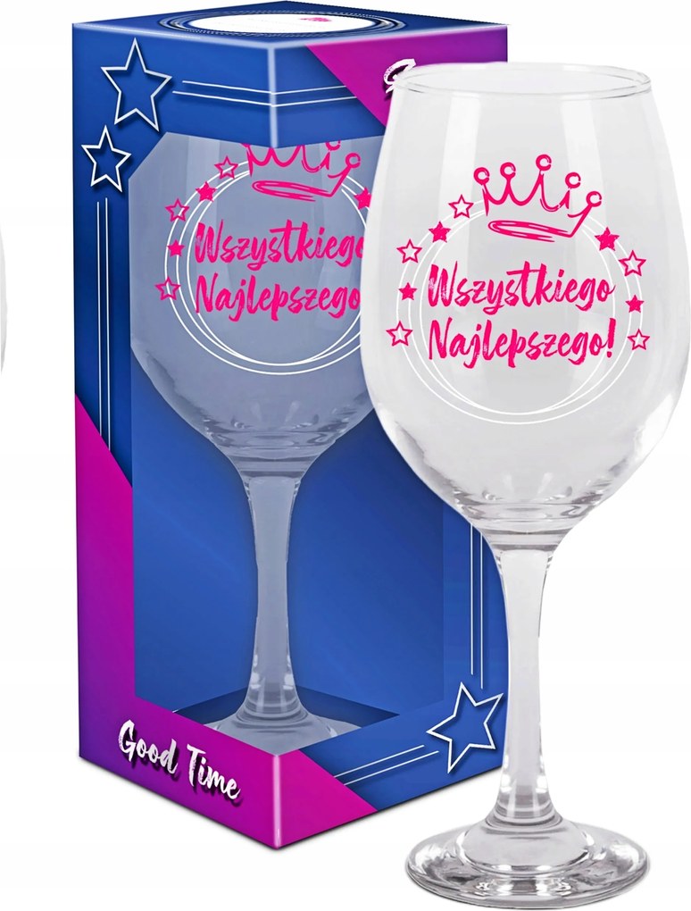 Ajándék 18-90. születésnapra egy nőnek vicces nagy borospohár