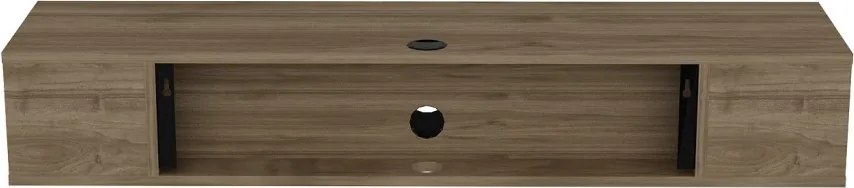 Peti TV-állvány, dió, 135 cm