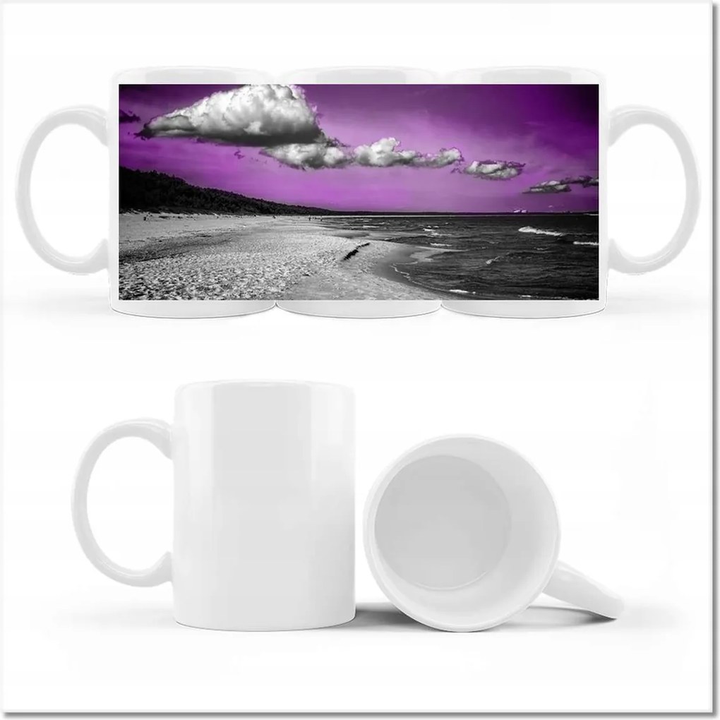 fényképes bögre Lengyel tenger tengerpart