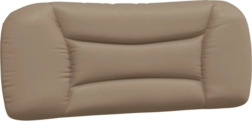 cappuccino színű műbőr fejtámla párna Hvar 100 cm