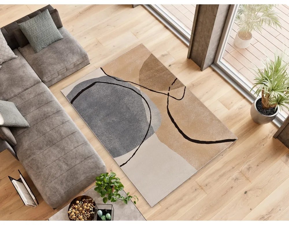 Bézs szőnyeg 200x290 cm Abstracta – Universal