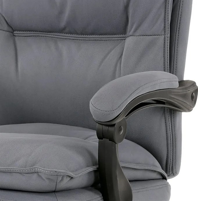 Állítható Irodai Szék, Szürke Szövet. KA-Y350 GREY