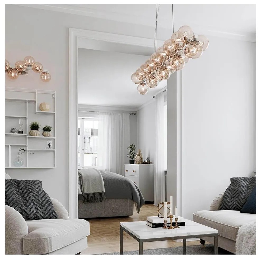 ByRydens 4200960-5503 - Csillár zsinóron SPLENDOR 25xG9/5W/230V