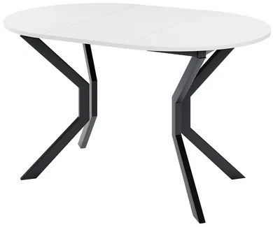 Széthúzható étkezőasztal 90 cm Kertare M 90 (arany craft tölgy + fekete) (2-4 személy részére). 1105352