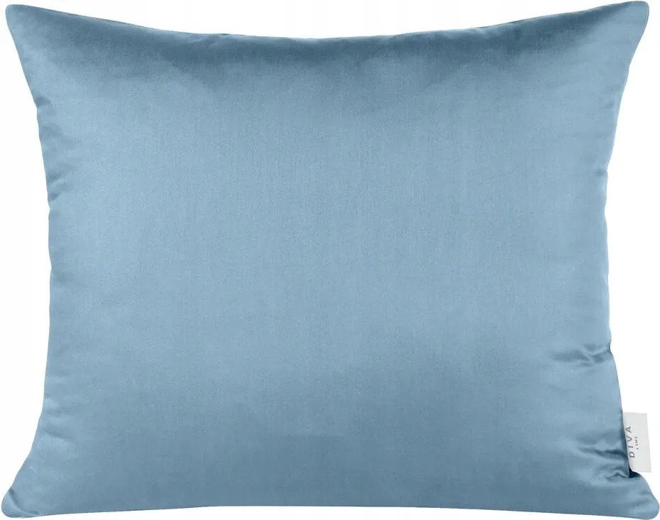 Párnahuzat 50X70 sötétkék sima pamut-szatén